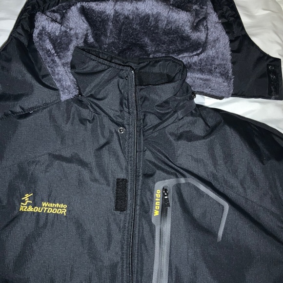 Winter Rain Men’s Wantdo AZ & OUTDOOR BLACK JACKET - Picture 4 of 15